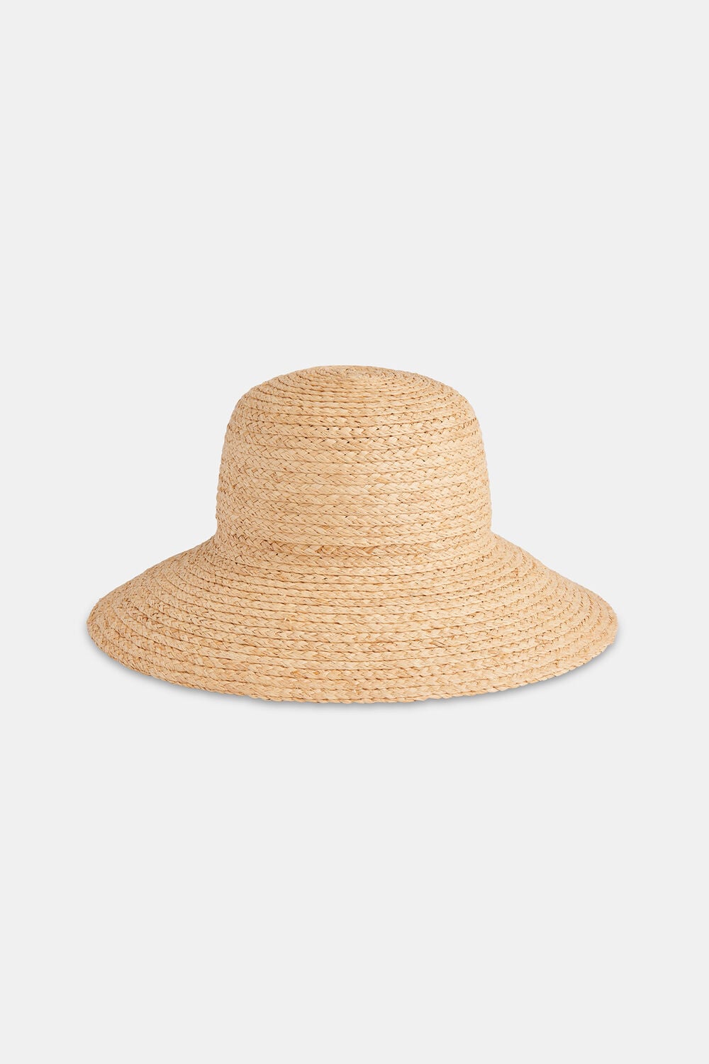 Neutral Wide Brim Straw Hat
