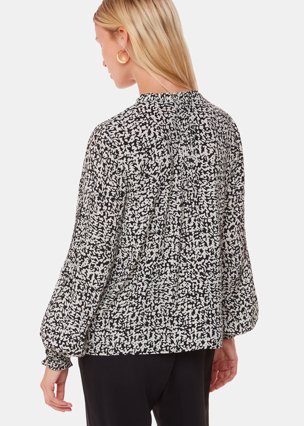 Whistles Scribble Print Blouse Whistles Scribble Print Blouse