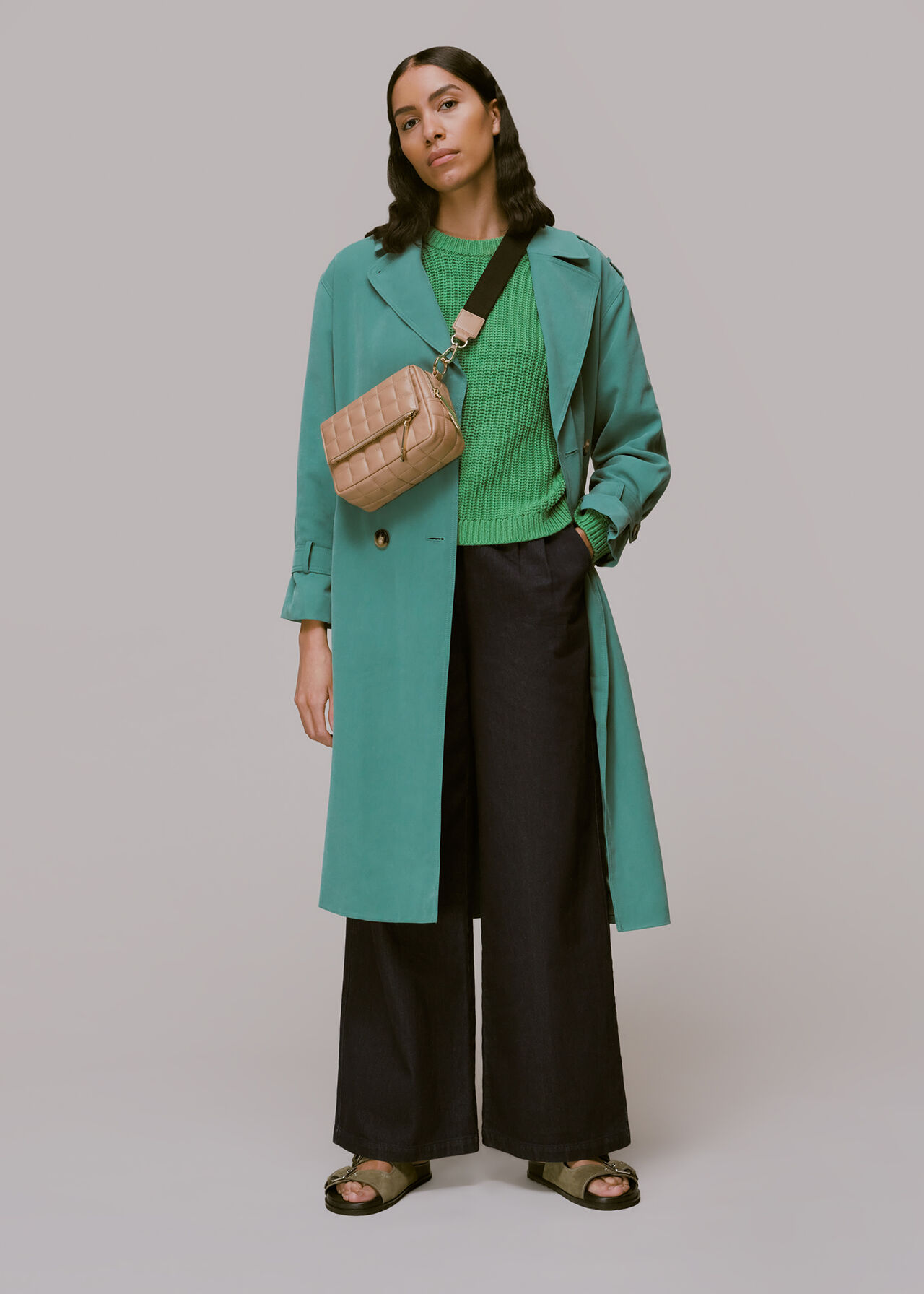 Quilted Bibi Crossbody Bag