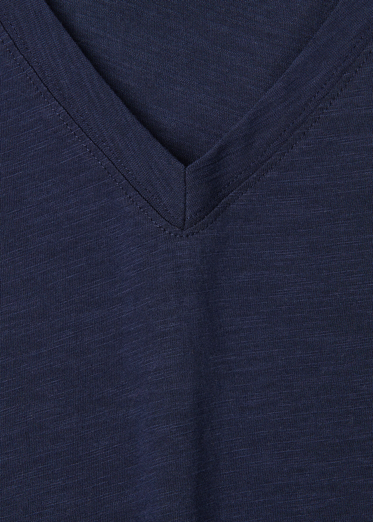 Willa V-Neck Cap Sleeve Tee