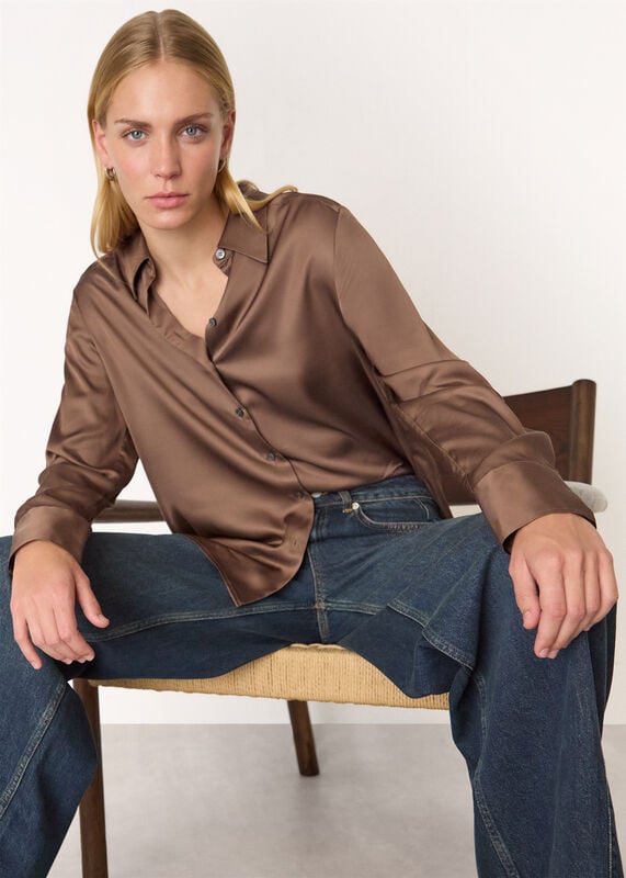 Bronze Metallic Shirt