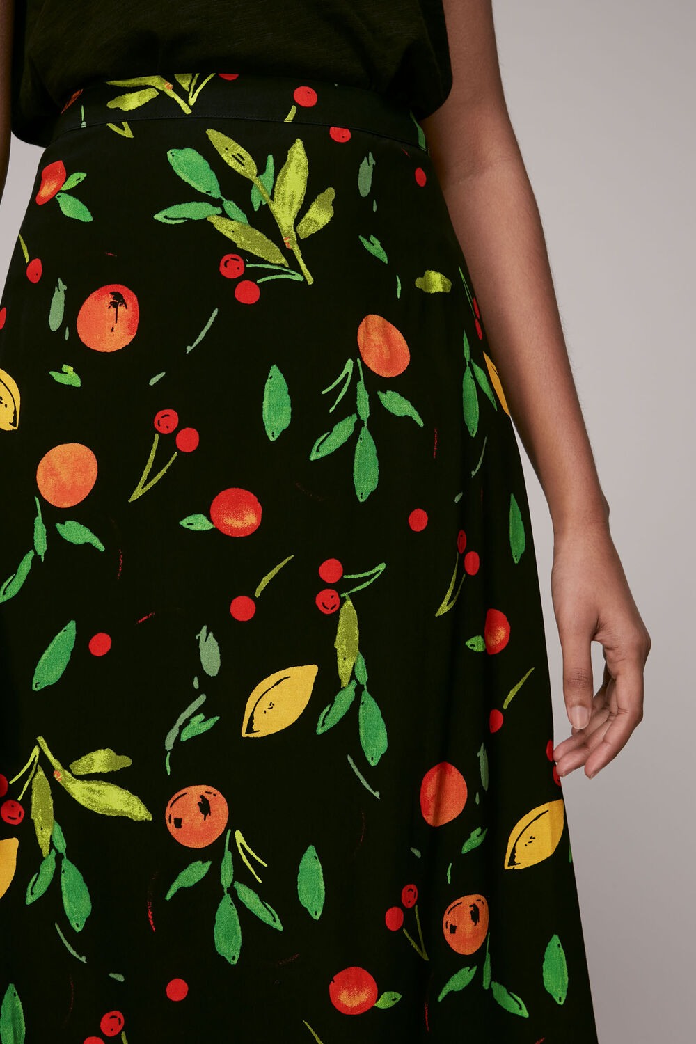 Fruit Print Skirt