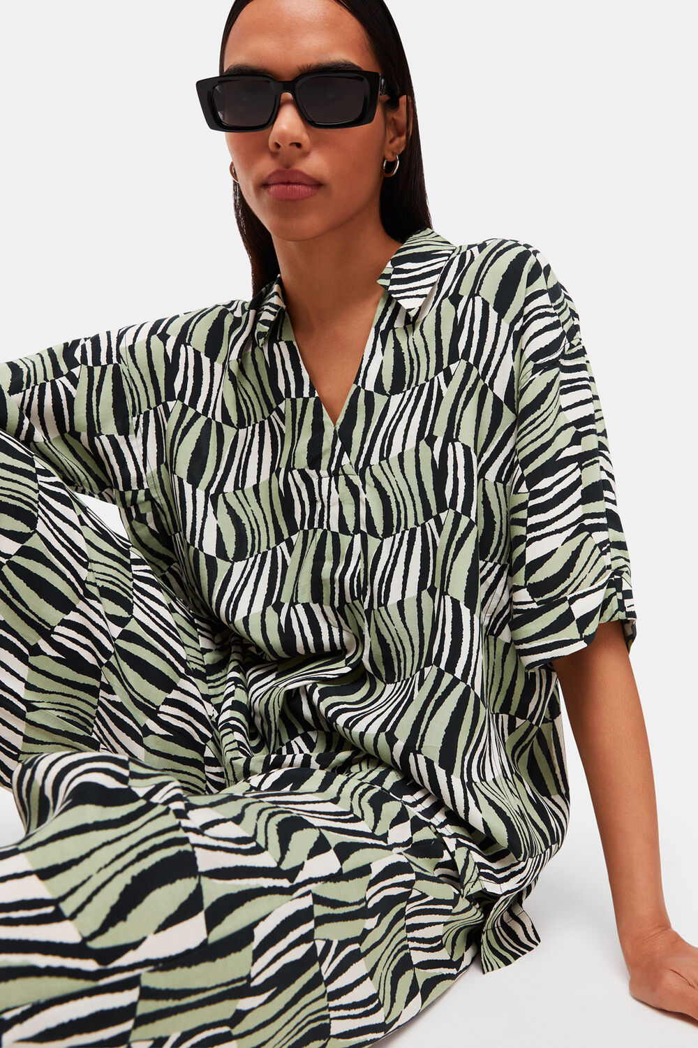 Checkerboard Tiger Trouser