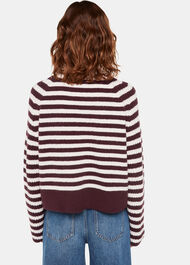 Wool Mix Stripe Crew