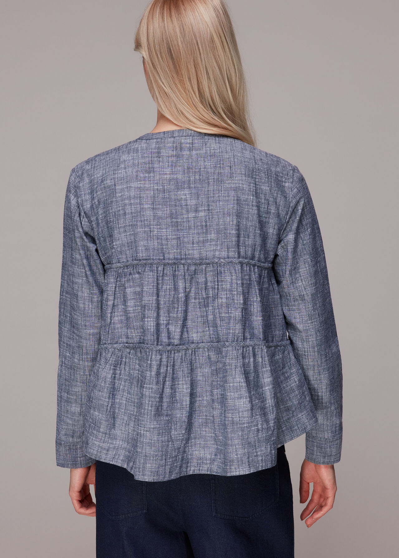 Tie Tier Front Jacket