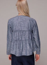 Tie Tier Front Jacket