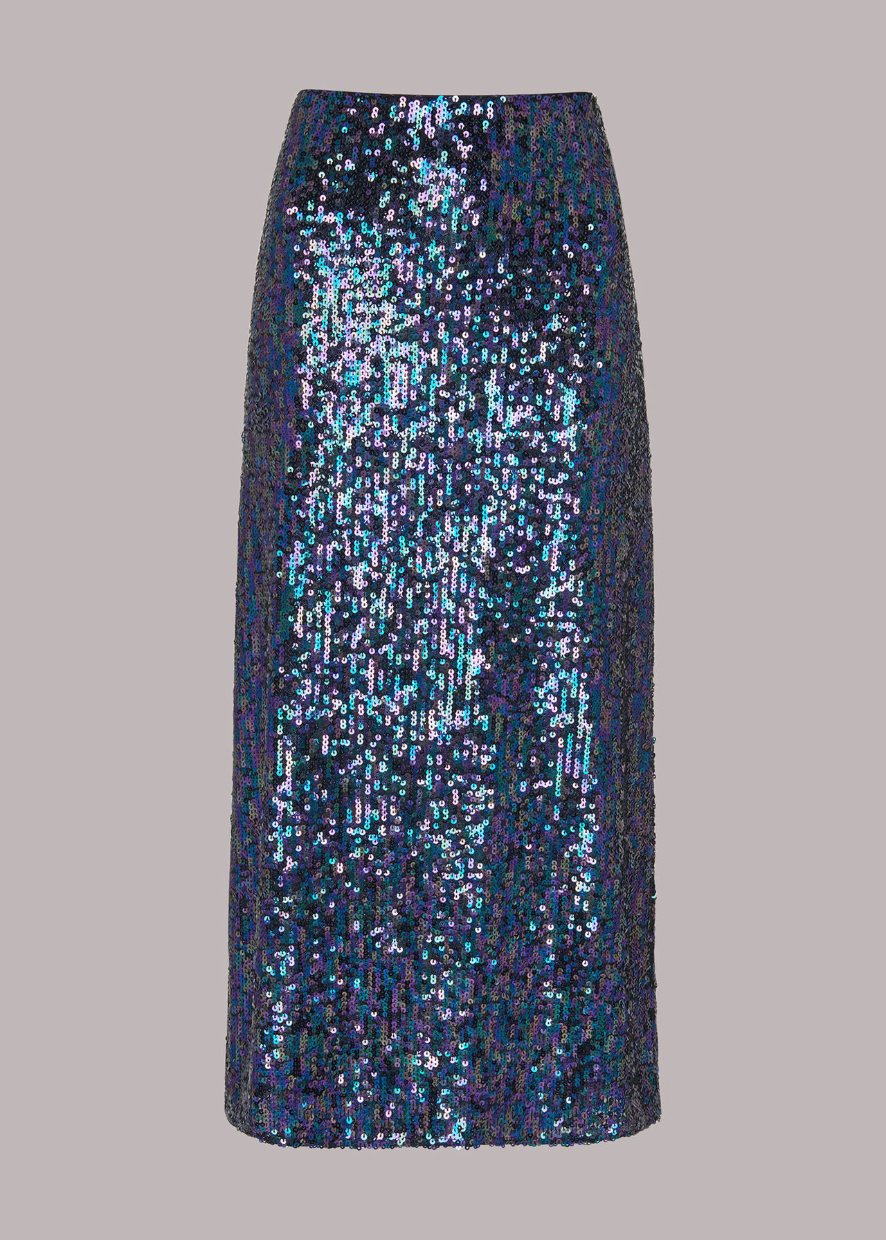 Sally Sequin Straight Skirt