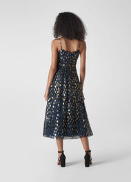 Leopard Christmas Dress