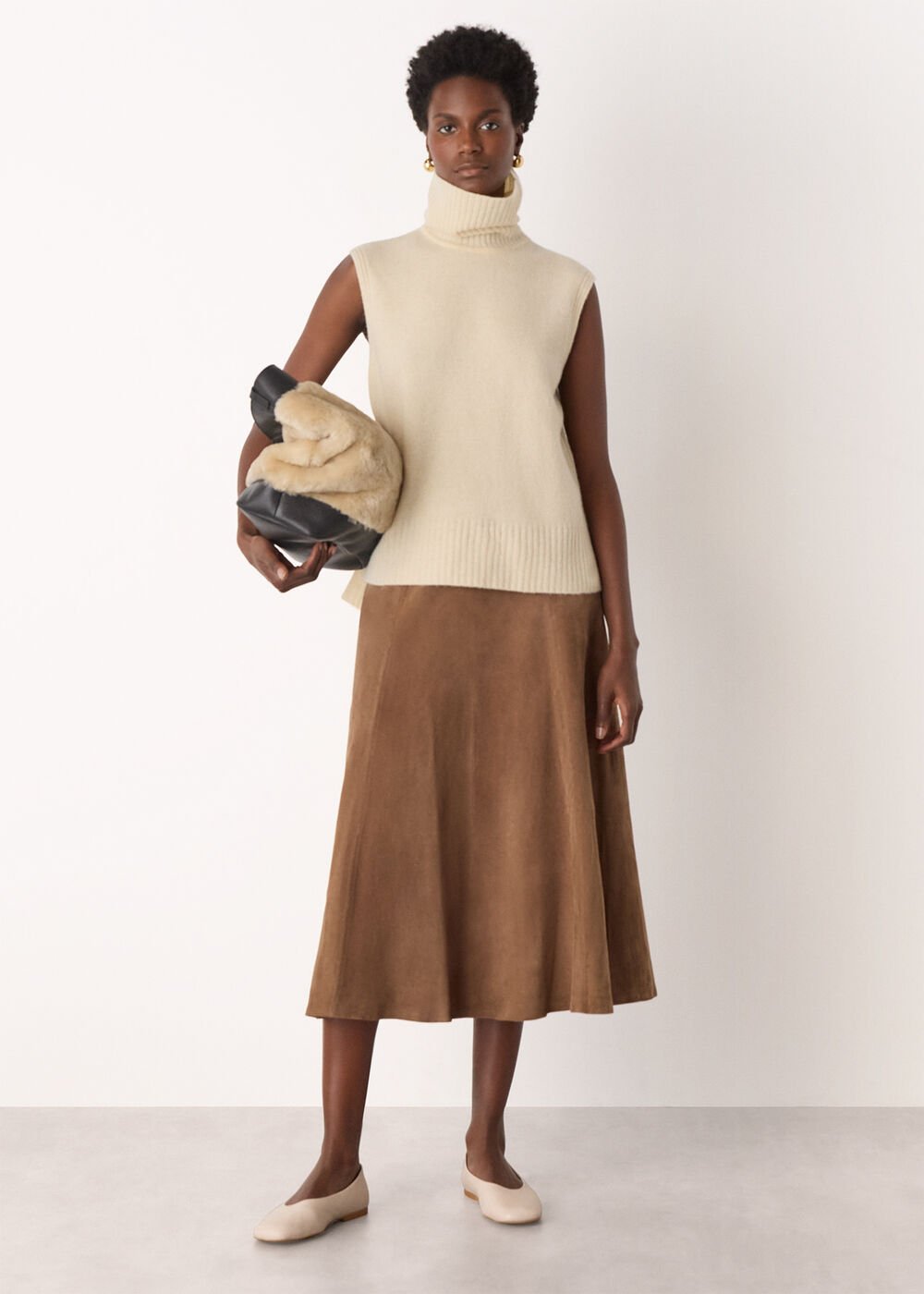 Roll Neck Detail Tank