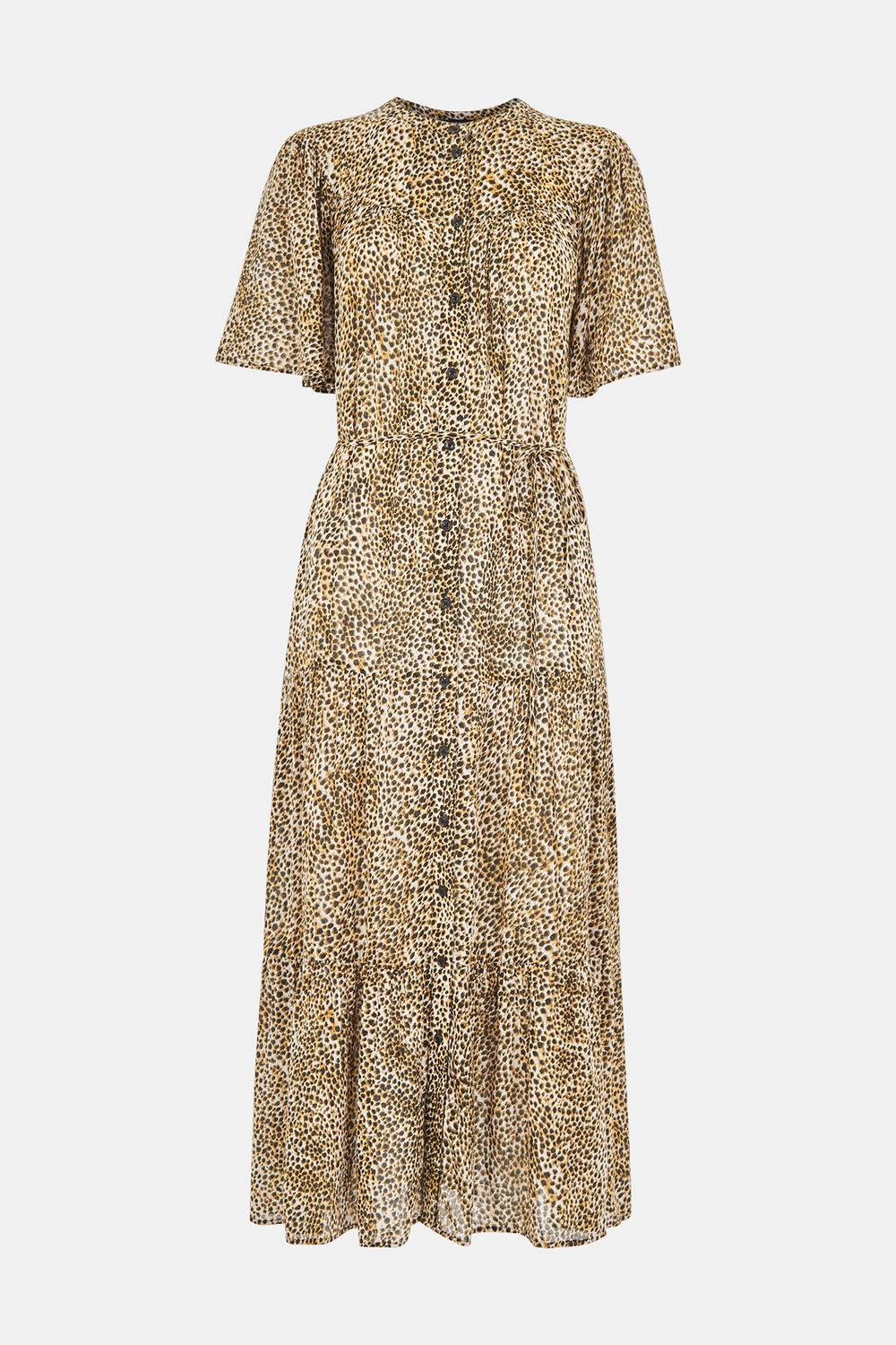 Multicolour Petite Ink Spot Trapeze Dress