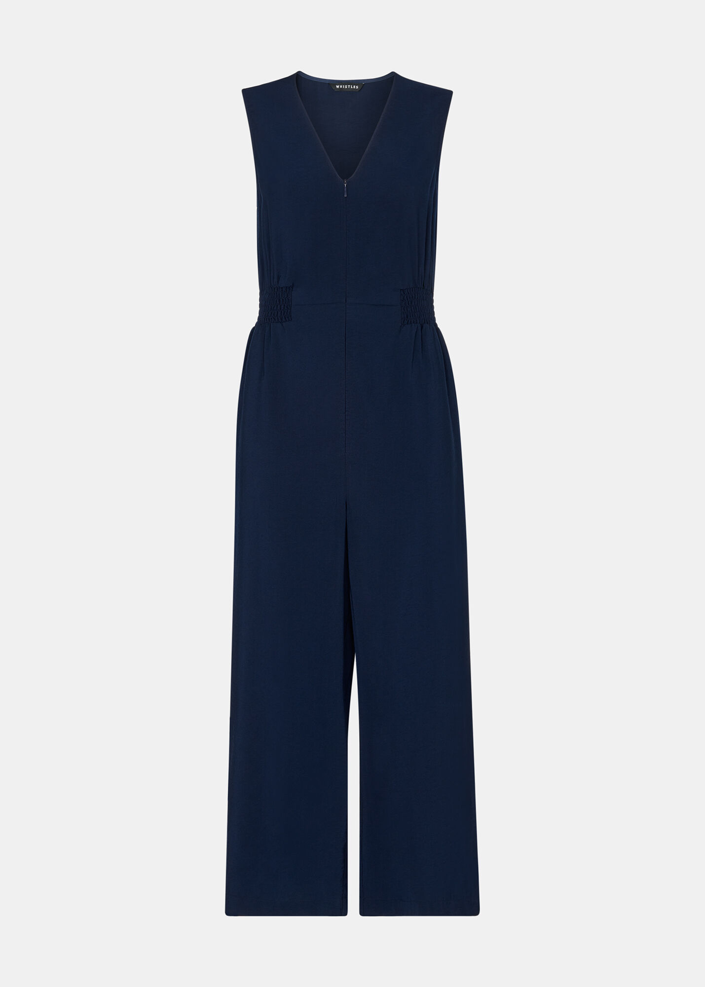 Warehouse navy jumpsuit discount