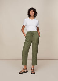 Cargo Linen Trouser