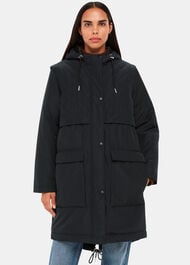 Nora Hooded Quilted Parka