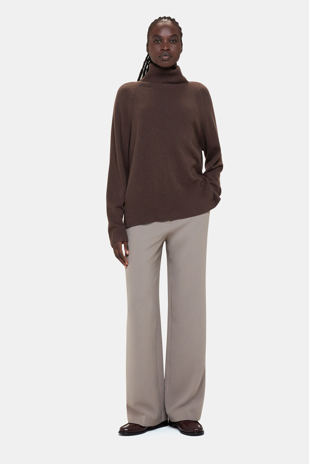 Cashmere Roll Neck