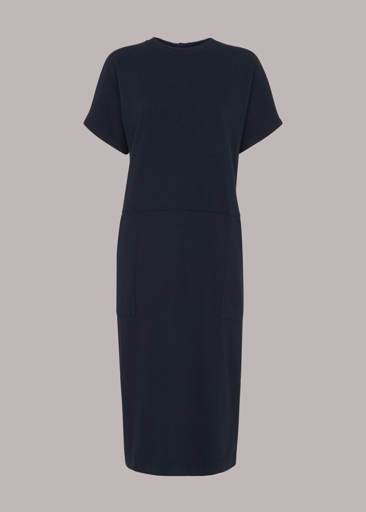 Elsie Button Back Jersey Dress