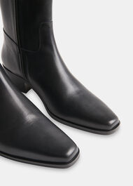Clean Western Ankle Boot