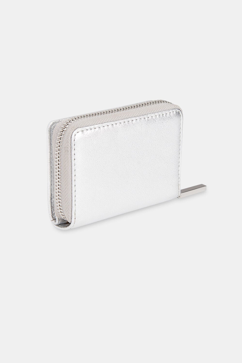 Silver Koa Compact Purse