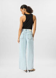 Full Length Wide Leg Jean