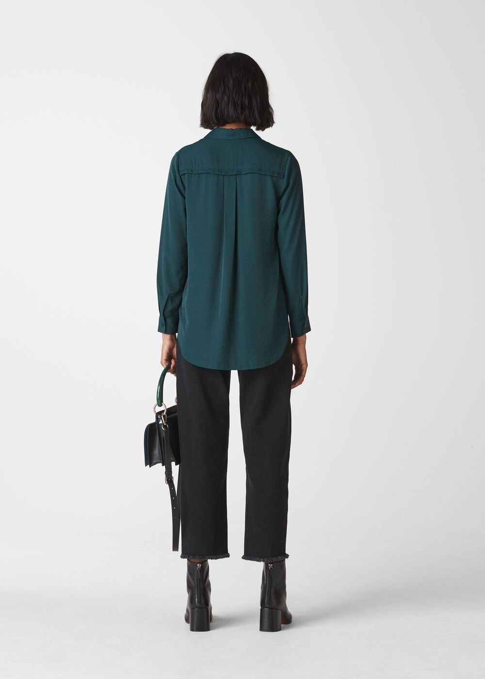 Ella Pocket Shirt Green