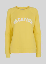 Vacation Sweatshirt Lemon