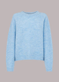 Ribbed Crew Neck Jumper