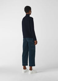 Phillipa Roll Neck Knit Navy