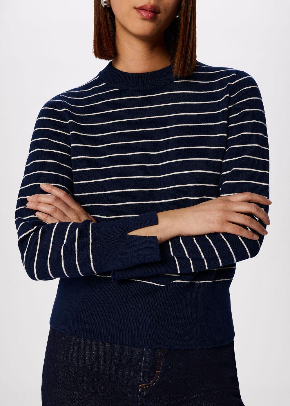 Classic Stripe Cotton Knit