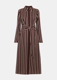 Alex Stripe Shirt Dress