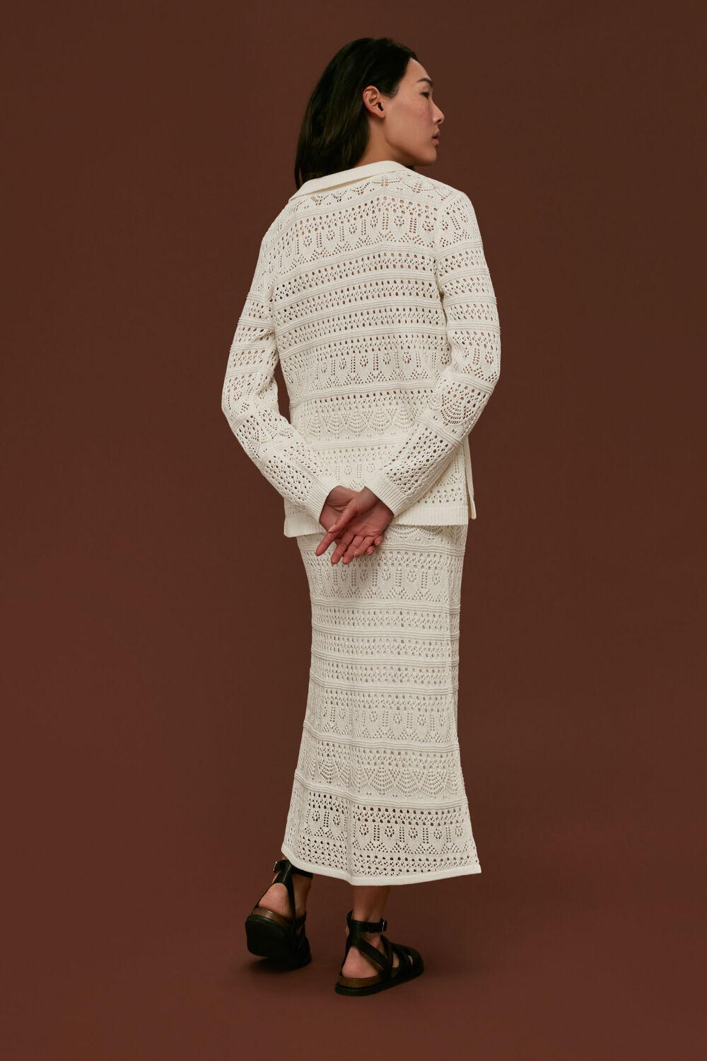 Crochet Midi Skirt