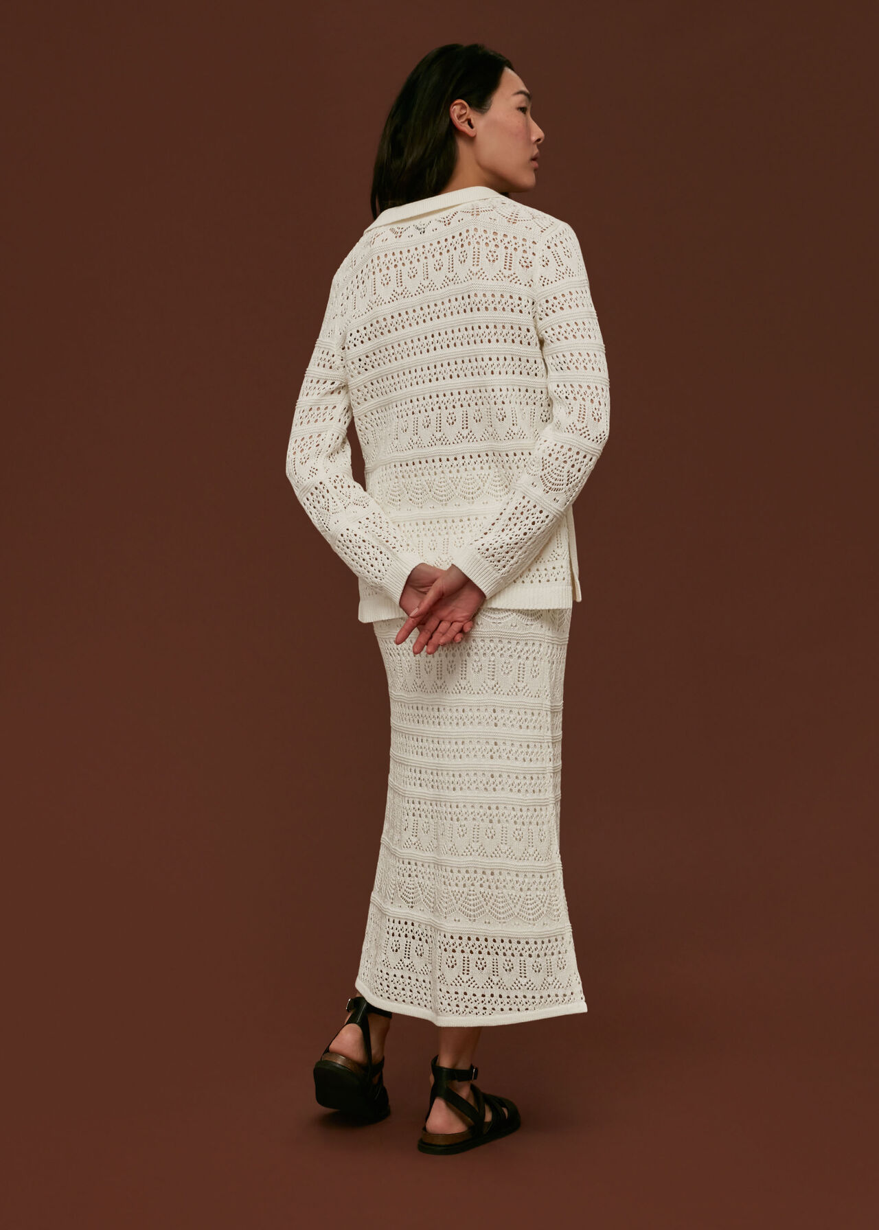 Crochet Midi Skirt