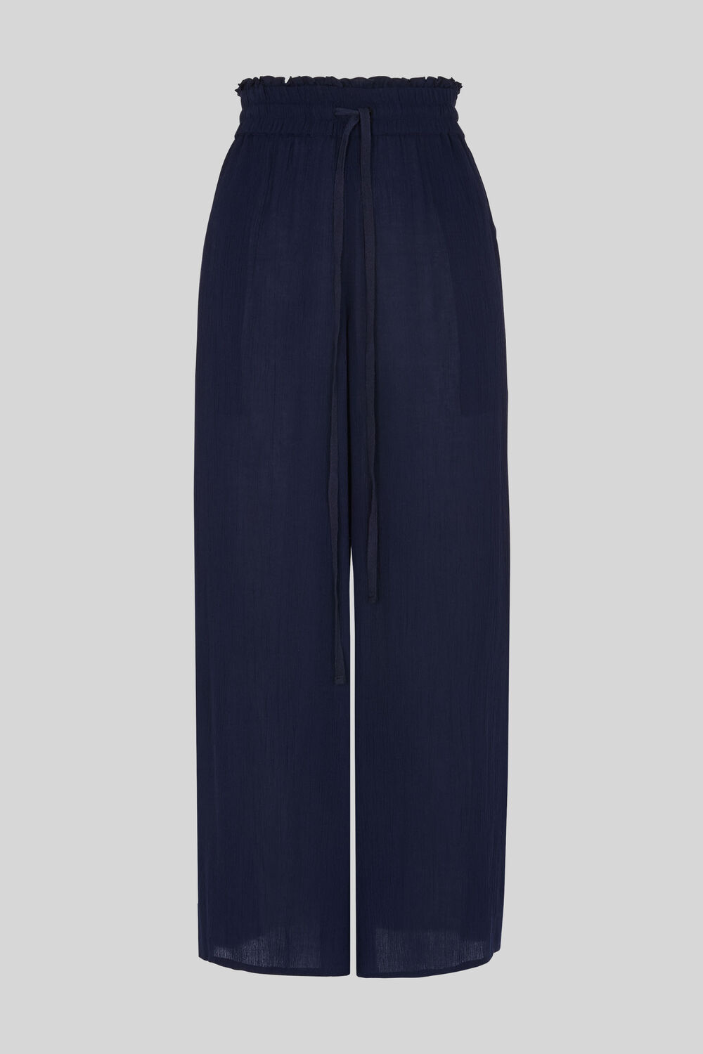 Fluid Crop Trouser Navy