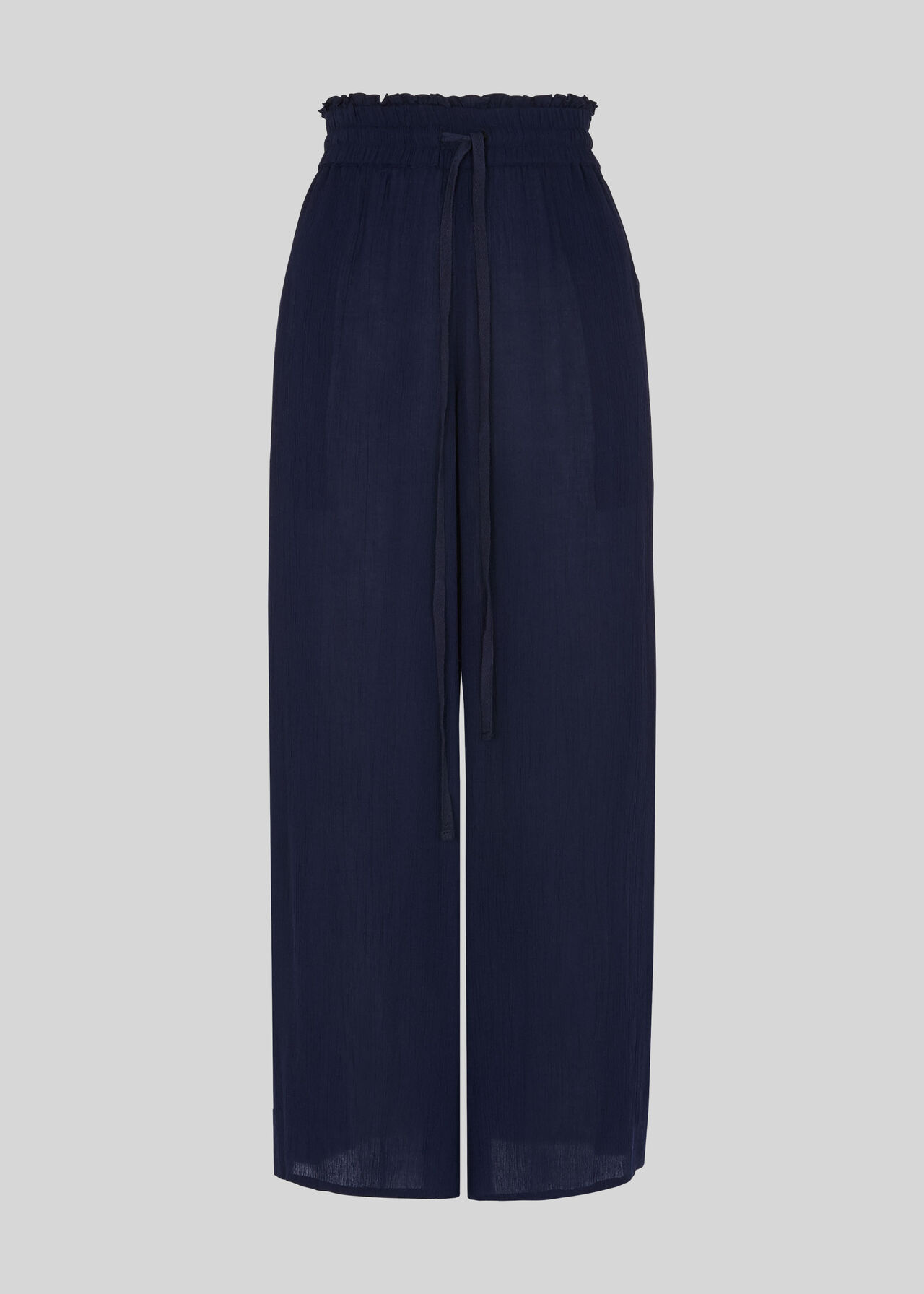 Fluid Crop Trouser Navy