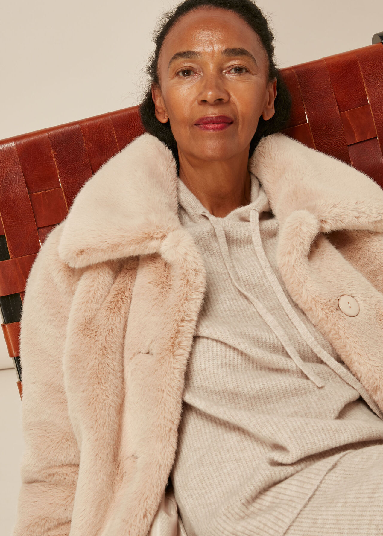 Faux Fur Coat