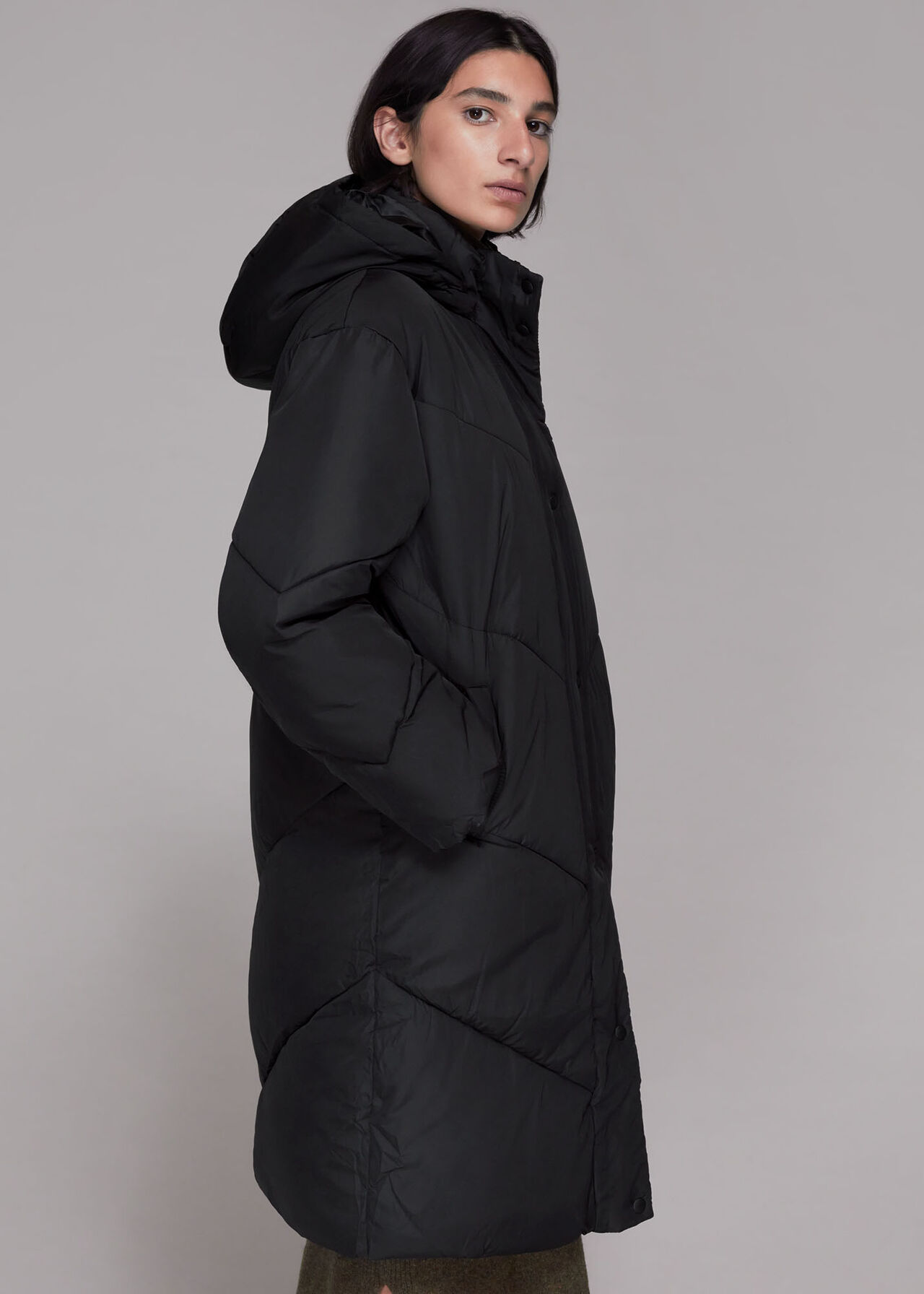 Tessa Hooded Longline Puffer