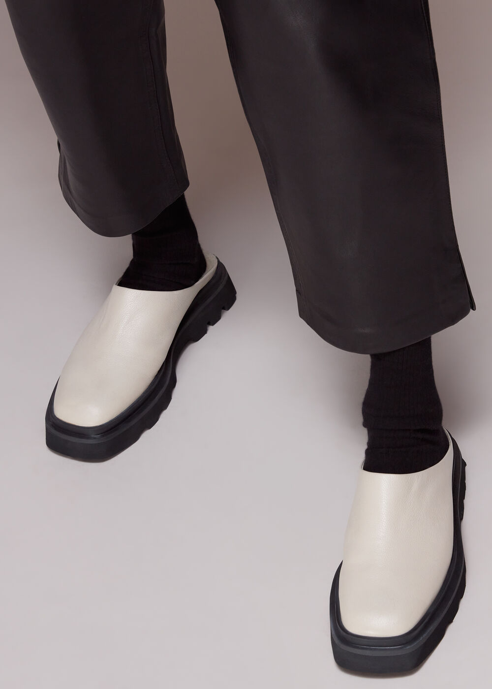 Lanie Shearling Lined Mule