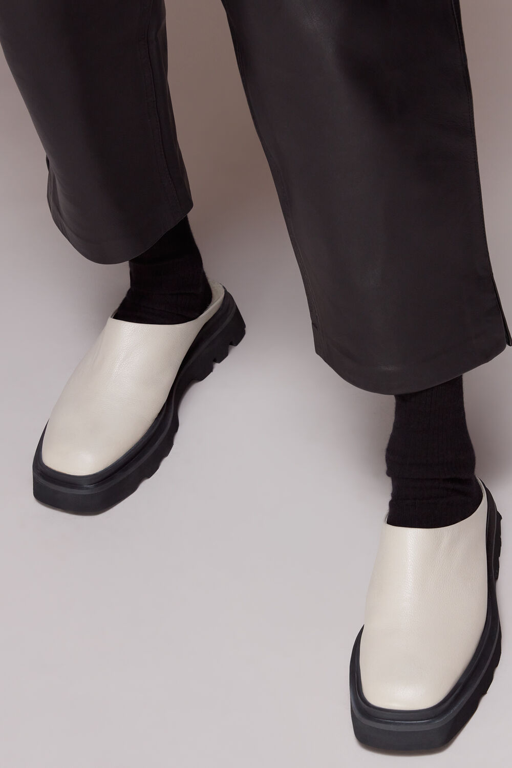 Lanie Shearling Lined Mule