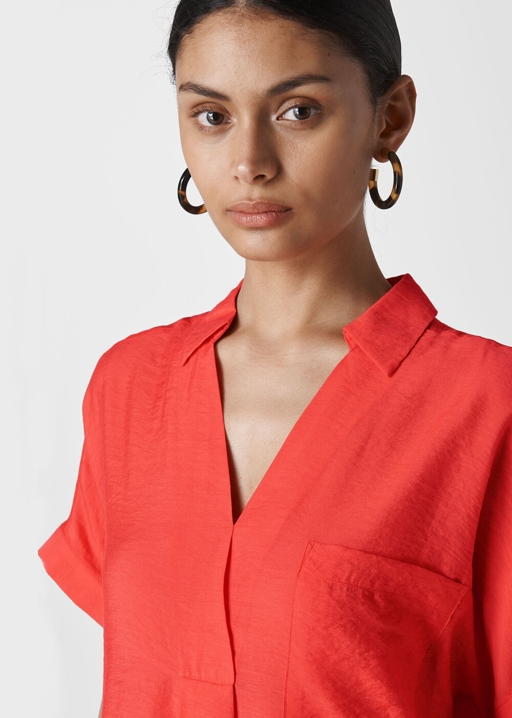 Lea Shirt Coral