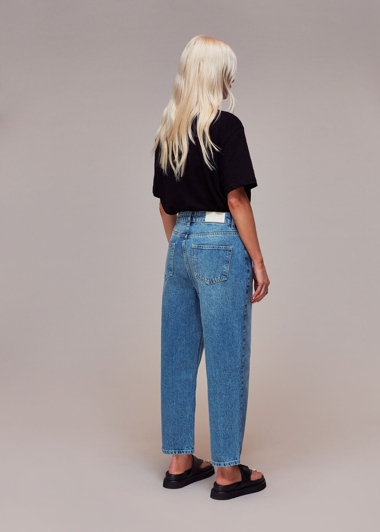 Petite Authentic Hollie Button Jean