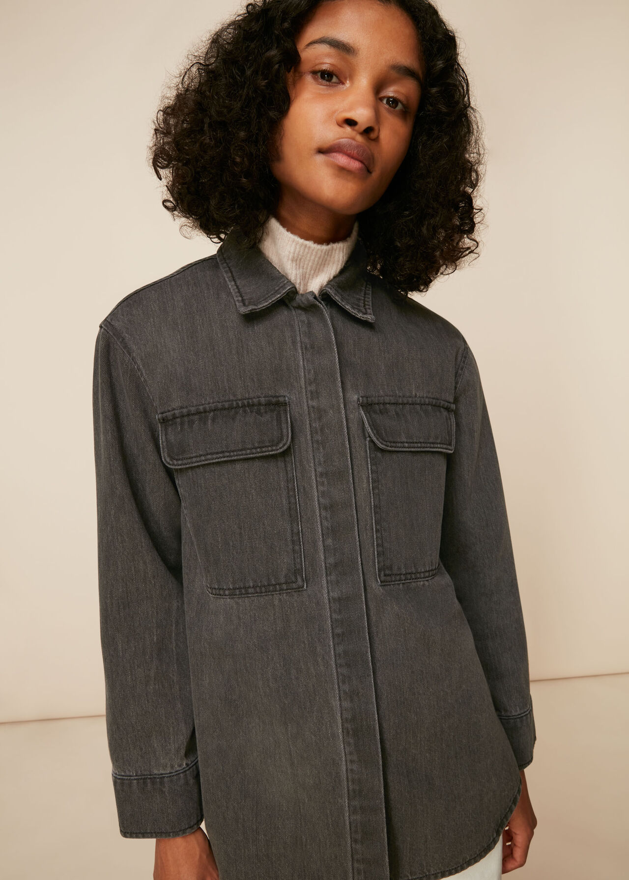 Masie Denim Overshirt