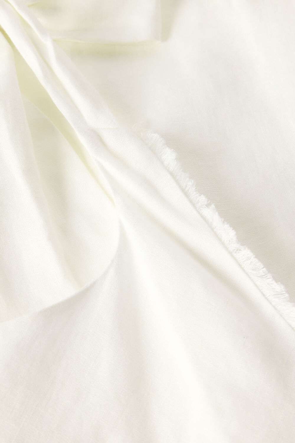 White Linen Halter Neck Dress