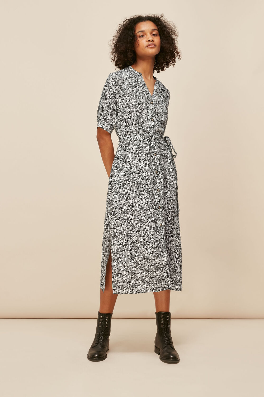 Olivia Mixed Animal Dress