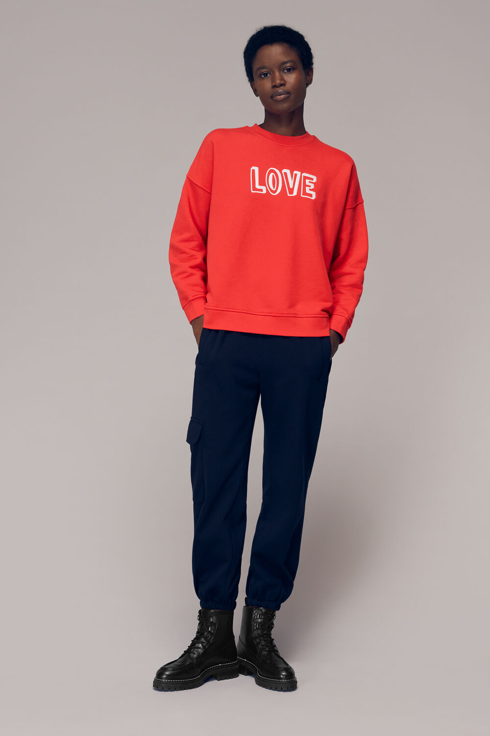 Love Logo Relaxed Sweatshirt