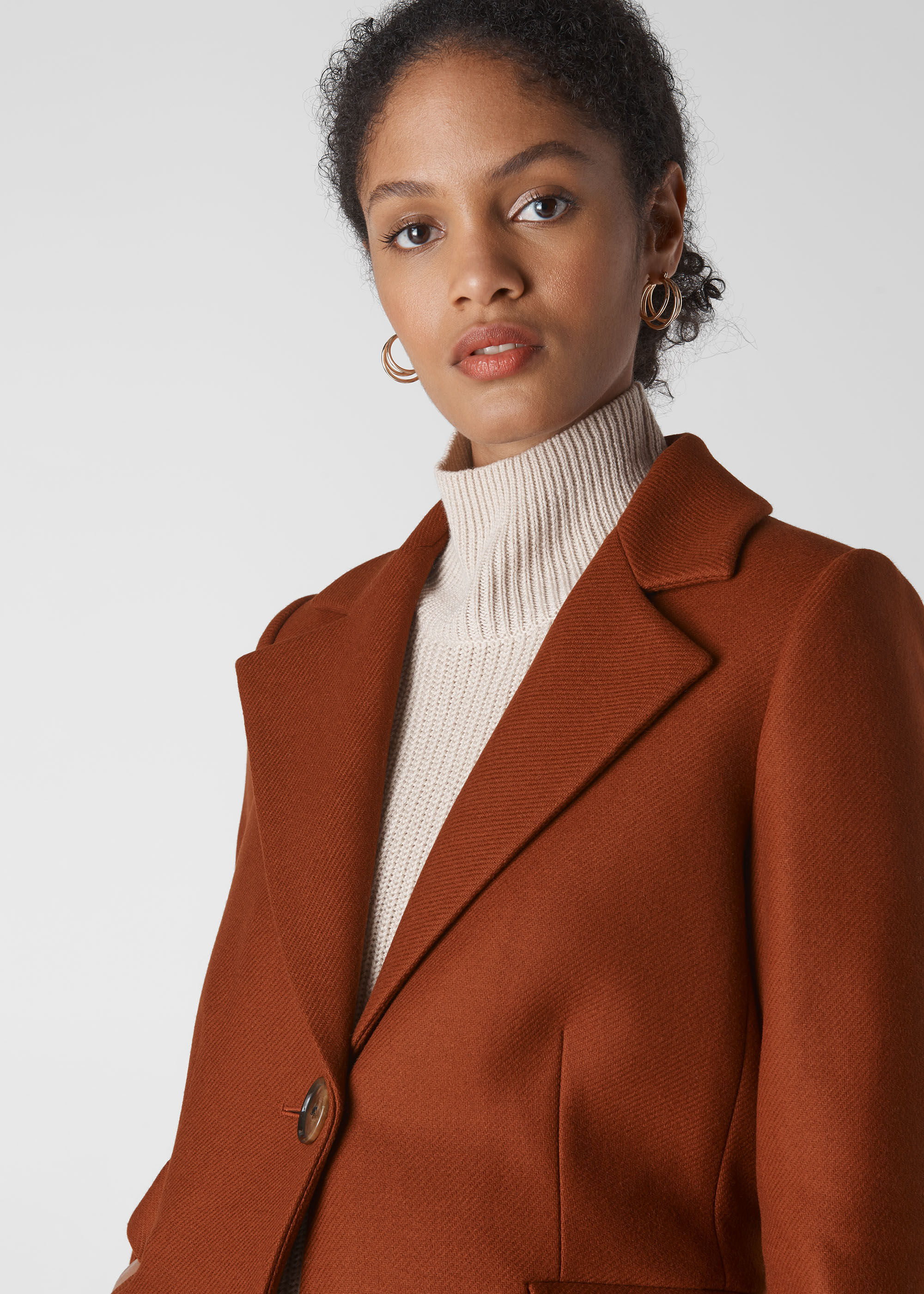 Clara Single Breasted Coat