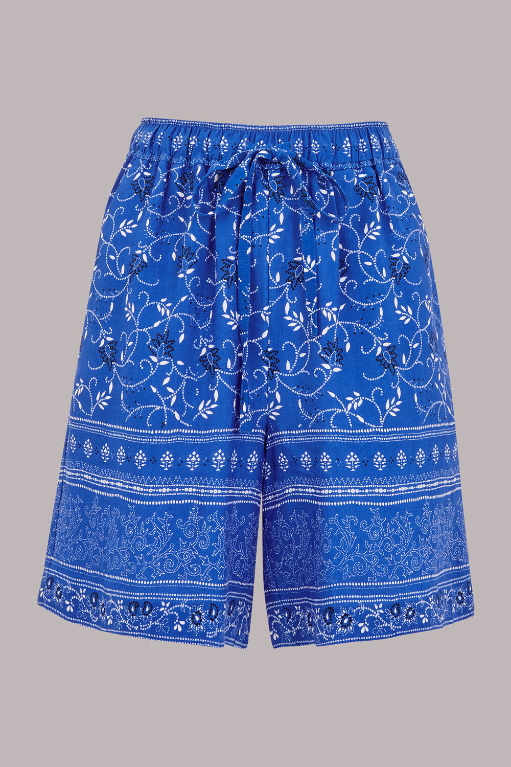 Bandana Floral Print Shorts