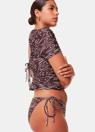The Longing Wave Print Rash Vest
