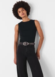 Stretch Barrel Leg Jean