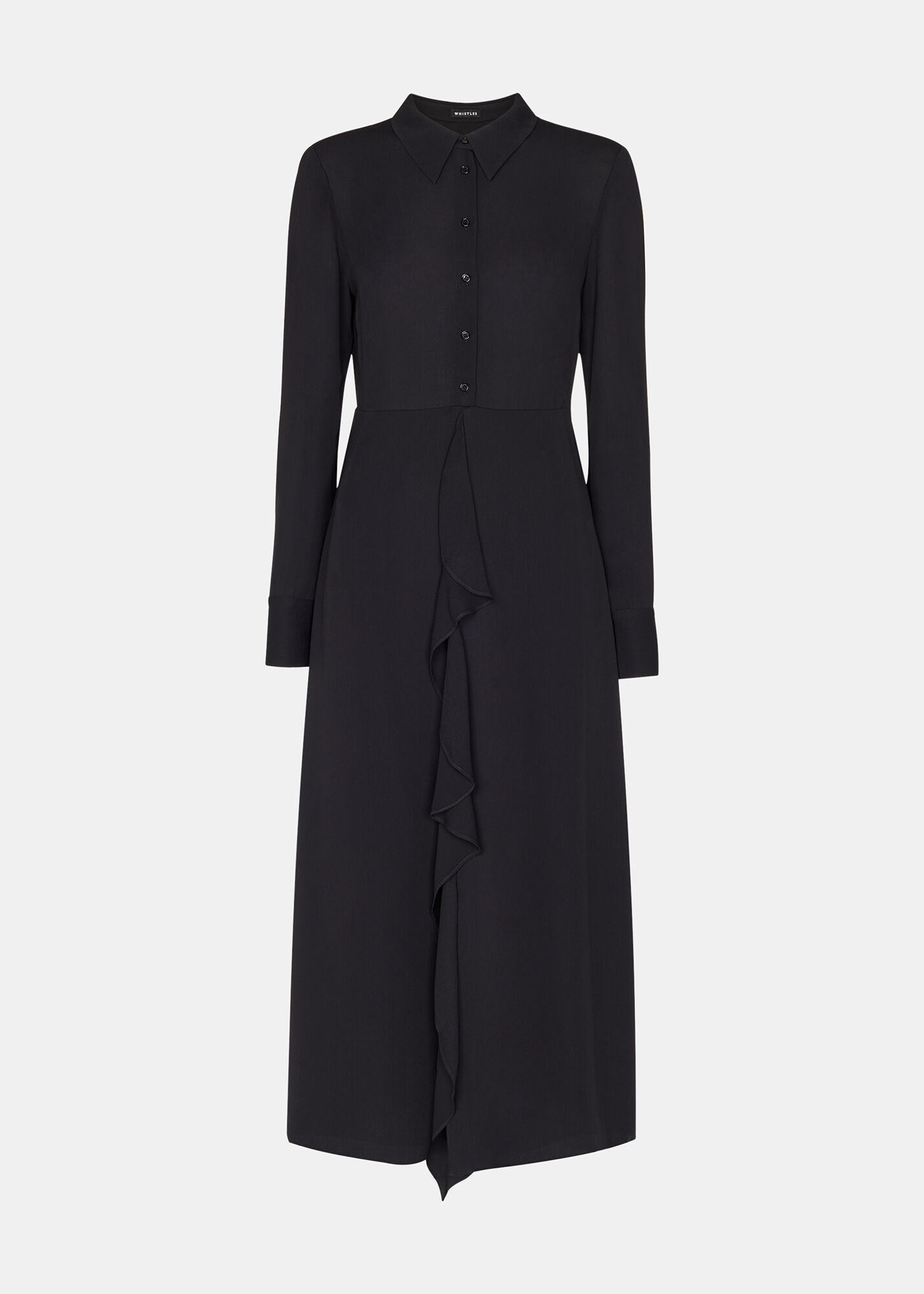 Ruffle hotsell front gown