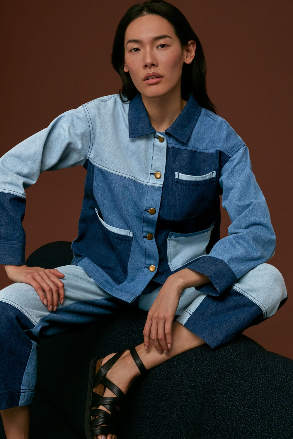 Patchwork Denim Jacket