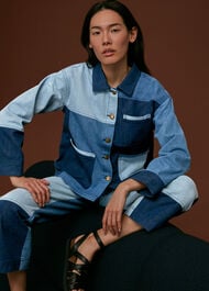Patchwork Denim Jacket