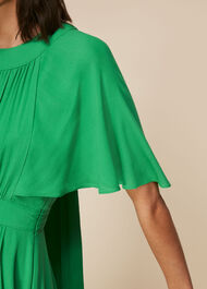 Amelia Cape Sleeve Dress